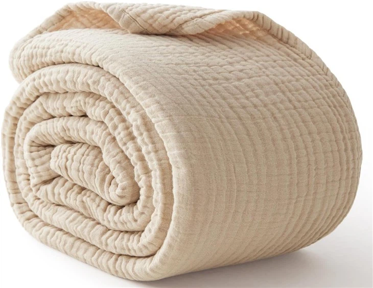 100% Cotton 6-Layer Pre-Shrunk Muslin Blanket suppliers