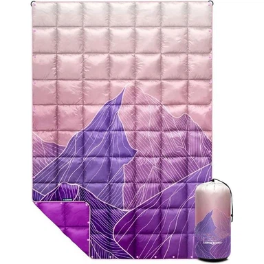 Уютное пуховое одеяло для кемпинга